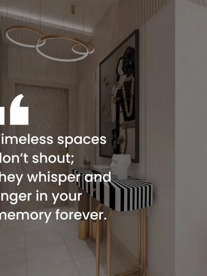 We believe that timeless spaces don't shout; they whisper. Great design is about finding a balance where some elements can shine while others quietly support them, creating a feeling of natural and effortless calm.