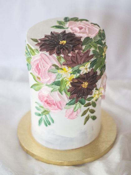 Faraway Feast - Specialty Cakes & Desserts My Signature Palette Knife Art Cakes photo 3