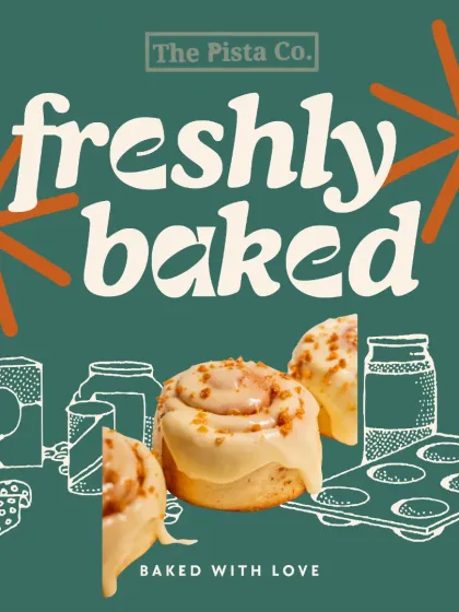 Everything we create is freshly baked with love and quality ingredients. This represents our commitment to delivering delicious, handcrafted baked goods for your special occasions.