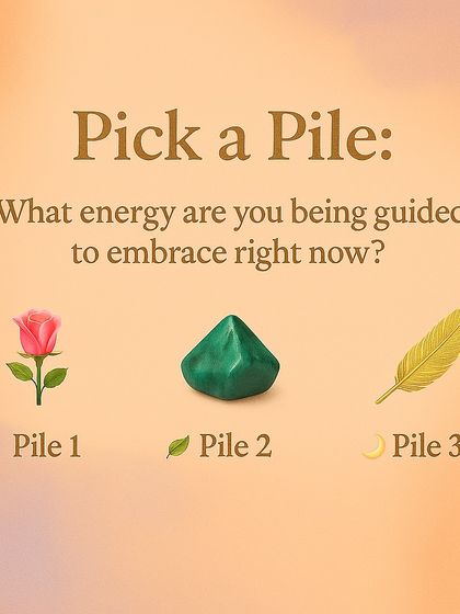 What energy are you being guided to embrace? This reading helps you understand if you need to focus on self-love, growth and grounding, or divine trust and surrender.