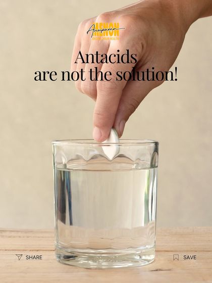 Popping antacids provides temporary relief but doesn't solve the root problem. Fixing your gut is the only long-term solution for chronic acidity.