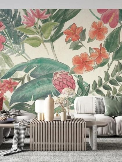 House360.in - Residential Wallpaper & Wall Mural Services Nature-Inspired & Tropical Murals photo 69