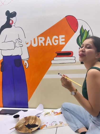 Nishka Mehta - Custom Artwork & Installations Art for Offices & Commercial Spaces photo 23