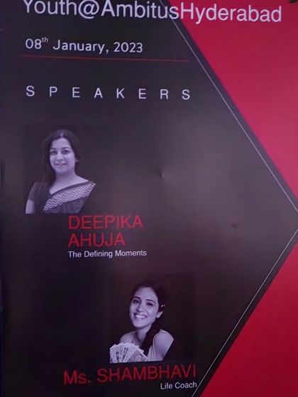 Shambhavi - Workshops & Public Speaking On the Stage: TEDx & Motivational Talks photo 7