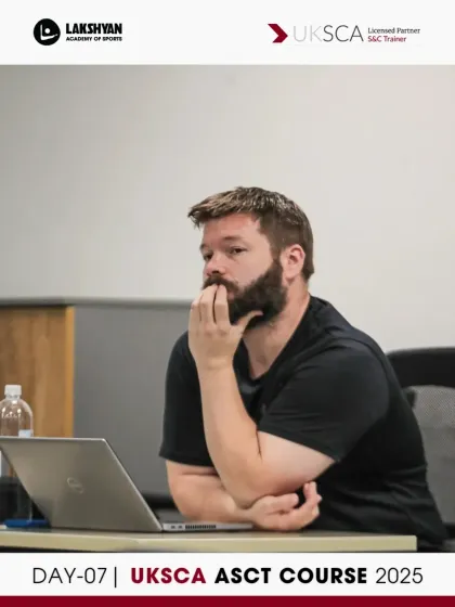 Lakshyan Academy of Sports - Coach & Trainer Education UKSCA Strength & Conditioning Certification photo 39