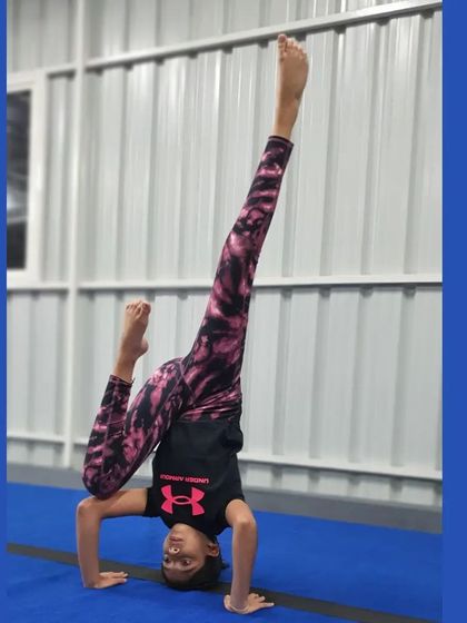 Flipgym - Gymnastics Summer Camps Building Flexibility & Floor Skills photo 12