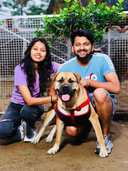 A beautiful family portrait from our anniversary celebration. We are so grateful for the pet parents who entrust us with their beloved fur babies.