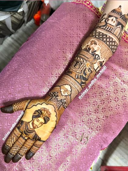 Your Love Story in Henna photo 8