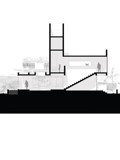 Section DD of the SAMAM House.