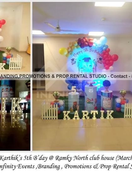 Infinity Events - Milestone Celebration Decoration Cartoon & Character Adventures photo 36