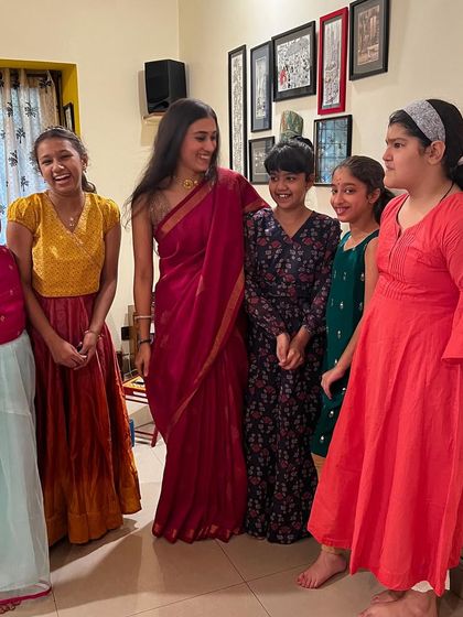 Sharing a laugh with my students. My goal is to make learning an enjoyable and memorable experience for every child who walks into my class.