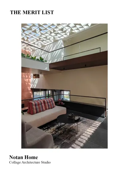 I am proud to share that our Notan Home project was longlisted for The Merit List, an initiative recognizing significant architectural projects in India.