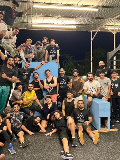 The whole crew together. These workshops are about new skills, a deeper understanding of movement, and a renewed passion for teaching.