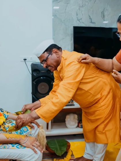 The Joyful Beginning: Engagements, Haldi & Sangeet photo 23