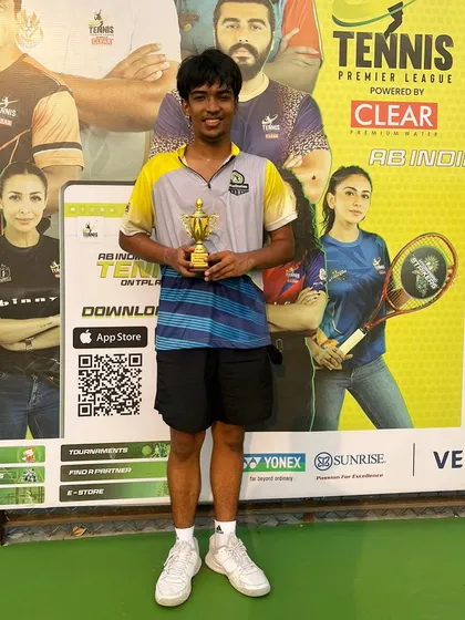 Big congratulations to Aarav Jain for securing second place in the Men’s Open Challengers Draw at the A L Open, Leo Academy.