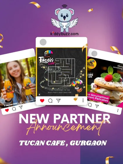 I'm thrilled to announce our new partnership with Tucan Cafe in Gurgaon. Enjoy delicious pancakes and refreshing drinks with an exclusive 20% off your bill when you book with me.