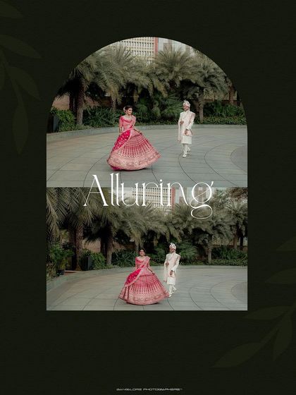 Bangalore Photographers - Pre-Wedding & Couple Photoshoots Grand Celebrations: Elegant Couple Portraits photo 29