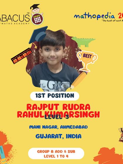 Abacus D Maths Academy - Educational Franchise & Teacher Training Mathopedia: Our Annual Competitions photo 36