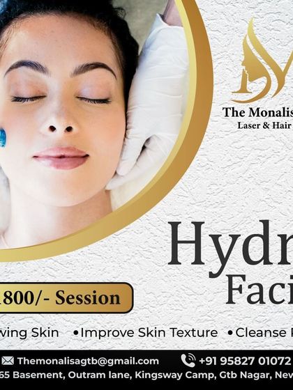 At just 1800 per session, our Hydrafacial is an accessible luxury. It's the perfect way to achieve glowing skin, improve texture, and deeply cleanse pores with a professional, effective treatment.