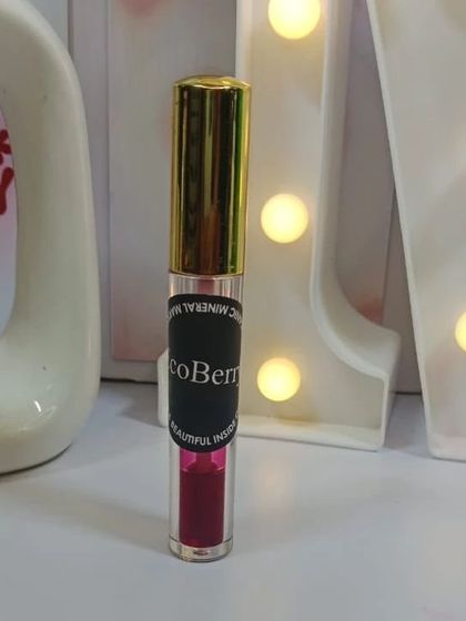 My lip tint is a game-changer. It's natural, long-lasting, and leaves lips feeling hydrated.