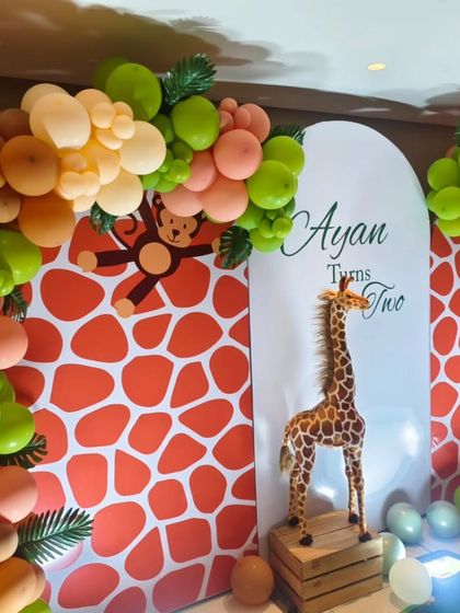 Dream Events - Kids' Birthday Party Decoration Jungle & Safari Adventures photo 31