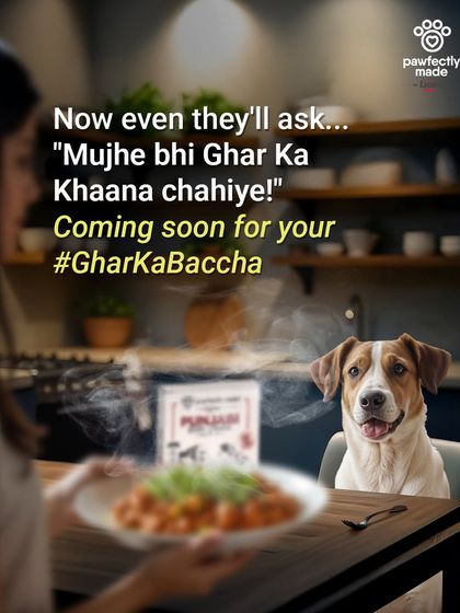 Something delicious is coming soon! Get ready for your #GharKaBaccha to ask, "Mujhe bhi Ghar Ka Khaana chahiye!"