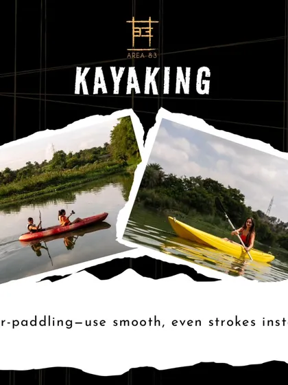 A common mistake in kayaking is over-paddling. I teach you to use smooth, even strokes for a better experience.