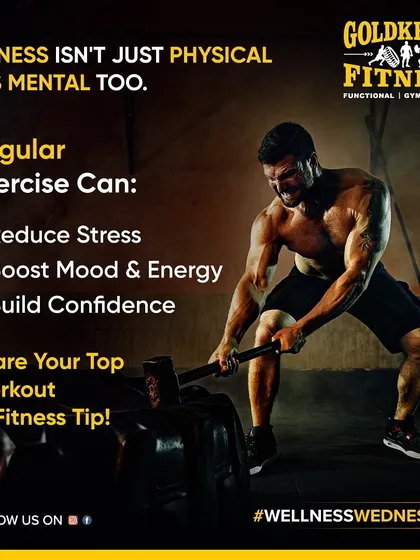 Fitness isn't just physical, it's mental too. Regular exercise can reduce stress, boost your mood and energy, and build confidence.