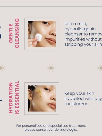 To care for sensitive skin, use a mild, hypoallergenic cleanser to remove impurities without stripping your skin, and always keep it hydrated with a gentle moisturizer.