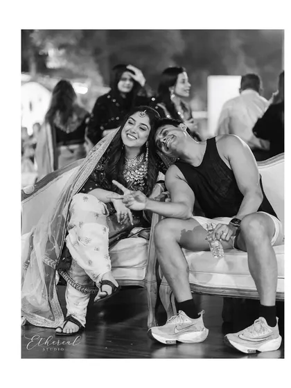 The best wedding photos reflect who you truly are. Forgoing tradition, the groom arrived after an 8km run, signing the register in his running gear. This image is the essence of my work: capturing the authentic, fun, and perfectly imperfect moments that define your relationship.