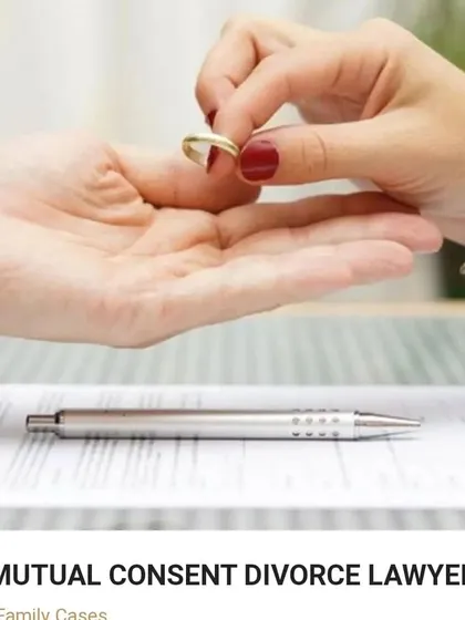 We specialize in mutual consent divorce cases, striving to make the legal process as straightforward and amicable as possible. Our role as your family lawyer is to handle all documentation and court procedures, providing clear guidance and support to help you move forward.