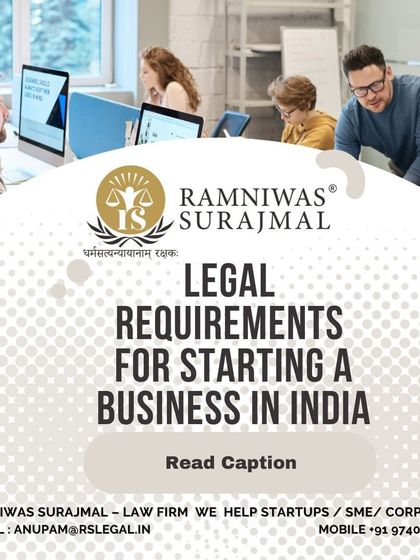 We help startups navigate the legal requirements for doing business in India. This checklist covers everything from deciding on a business name to understanding tax laws and creating a founder's agreement.