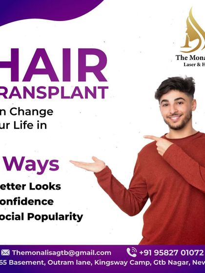 Investing in a hair transplant is an investment in yourself. We help you achieve better looks, renewed confidence, and enhanced social presence through our expert procedures.