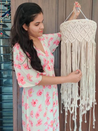 Shikha Agarwal - Custom Macrame & Crochet Home Decor Functional & Stylish Decor photo 4