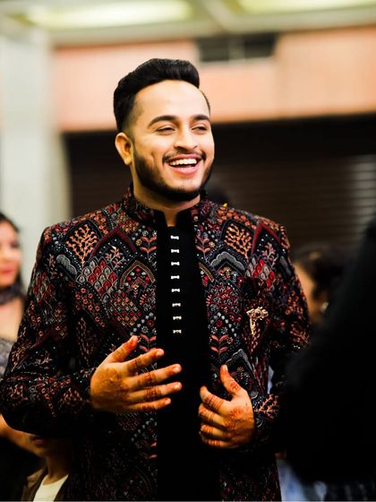 A big, happy laugh from the groom. These are the moments that make all the preparation worthwhile.