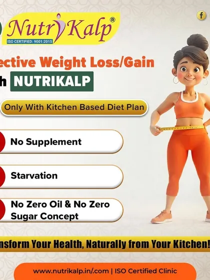 This is our promise to you. We provide effective diet plans for weight management based entirely on the food from your kitchen. We don't believe in supplements, starvation, or extreme restrictions like zero oil or zero sugar. Our focus is on balanced, sustainable nutrition.