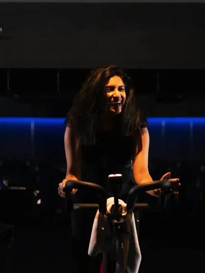 Sahana shares her story: spin was her escape, and now she's bringing that energy to her own classes at Chakra.