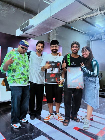 Big thanks to Big Dance Centre for believing in us. Posing with the crew after a successful jam. We had a blast working together.