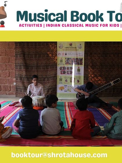 ShrotaHouse - On-site Music Workshops & Events Musical Book Tour: Stories, Art & Music photo 25