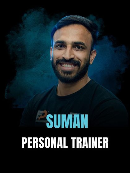 Meet Suman. With a focus on nutrition and personalized plans, he's ready to guide your fitness journey.