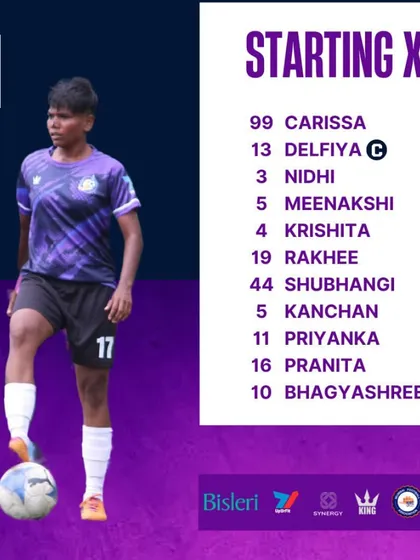 Our starting XI for match number 8.