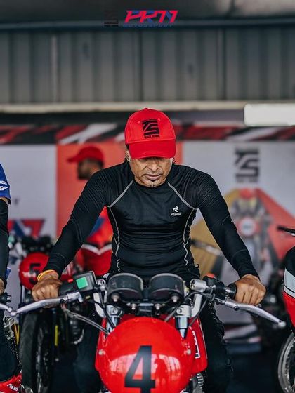 Smiles all around. The excitement of getting on these specially prepared bikes is a highlight for all our participants.