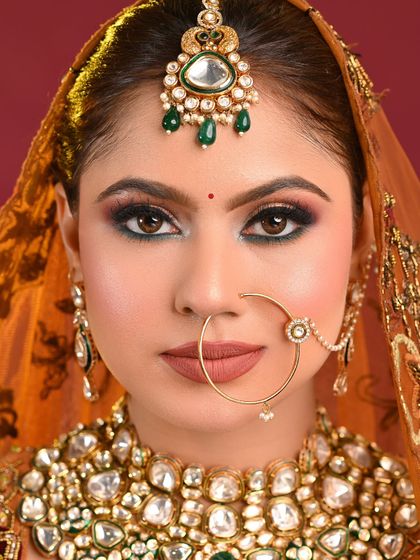 Manveen Kaur - Advanced Pro Makeup Course Student Portfolios: Bridal & Glam Looks photo 25