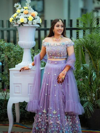 More beautiful moments from various pre-wedding ceremonies, showcasing a range of colorful and fresh looks.