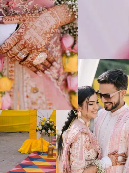 Vibrant Haldi & Mehendi Celebrations photo 20