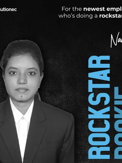 We celebrate Nandini, a deserving recipient of the Rockstar Rookie award. Her early contributions exemplify the talent and passion we value in our team.