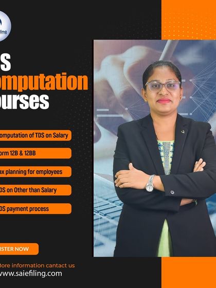 Our TDS Computation course breaks down a complex topic into easy-to-understand modules. We teach you how to compute TDS on salary and other payments, assist with employee tax planning, and manage the TDS payment process.