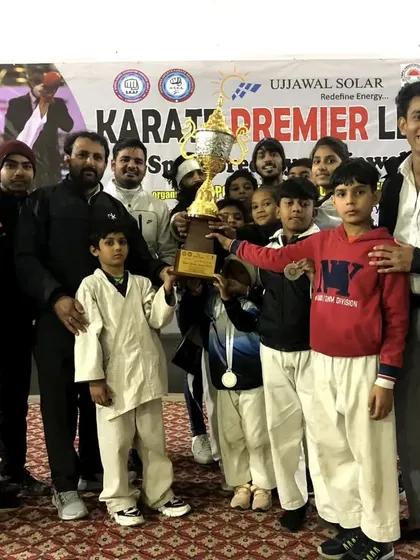 Our first team trophy. This was a huge milestone for the Sports Karate Academy and a sign of all the great things to come. A proud moment for all of us.