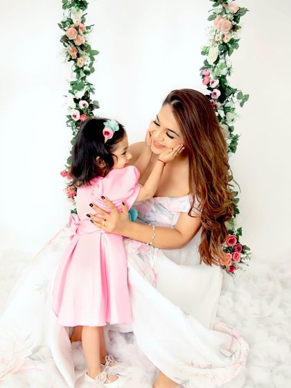 The look of pure love. A mother and daughter share a special moment, and we were there to capture it forever.