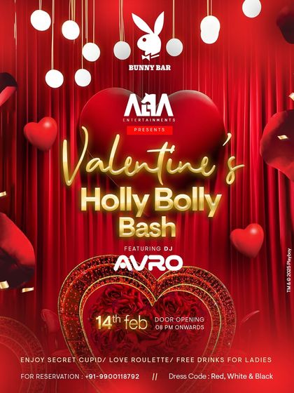 My Valentine's Holly Bolly Bash at Bunny Bar. I create fun, interactive events with themed activities like Love Roulette and Cupid's Dare Cards.